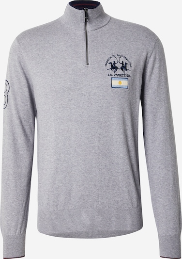 La Martina Neulepaita värissä laivastonsininen / kuninkaallisen sininen / harmaa / valkoinen, Tuotenäkymä