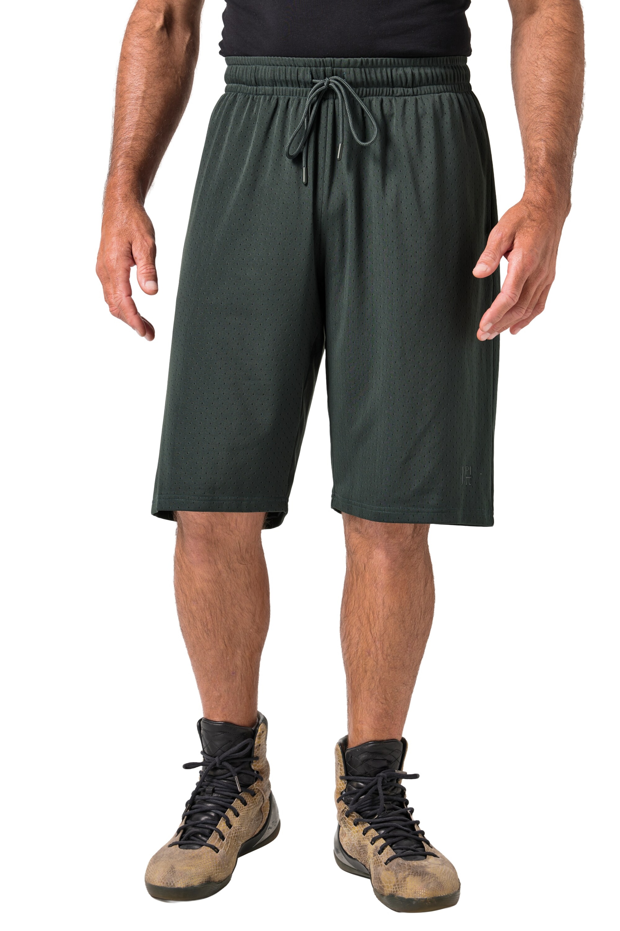 JAY-PI Regular Trousers in Green: front