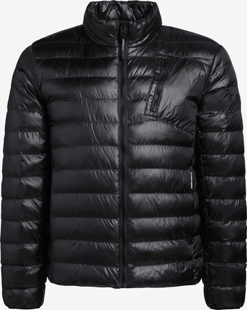 khujo Between-Season Jacket 'Percy' in Black: front