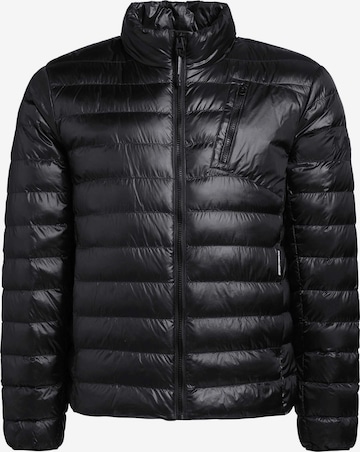 khujo Between-Season Jacket 'Percy' in Black: front