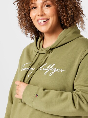 Tommy Hilfiger Curve Sweatshirt in Grün