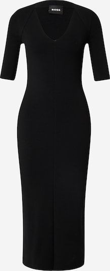 BOSS Плетена рокля 'Fezanin' в черно, Преглед на продукта