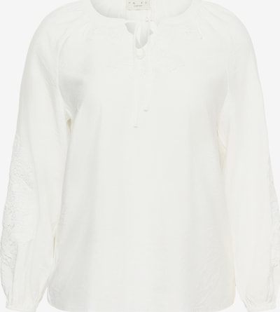 KAFFE CURVE Bluse 'Nioma' i XXL i hvid, Produktvisning