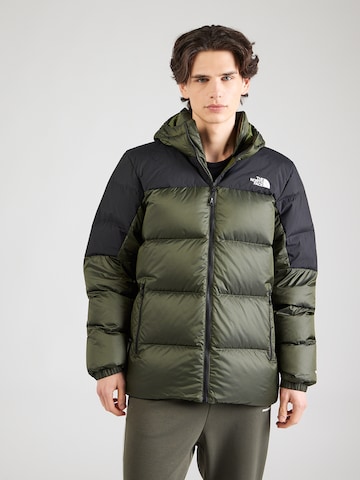 THE NORTH FACE Regular fit Яке Outdoor 'DIABLO ' в зелено: отпред