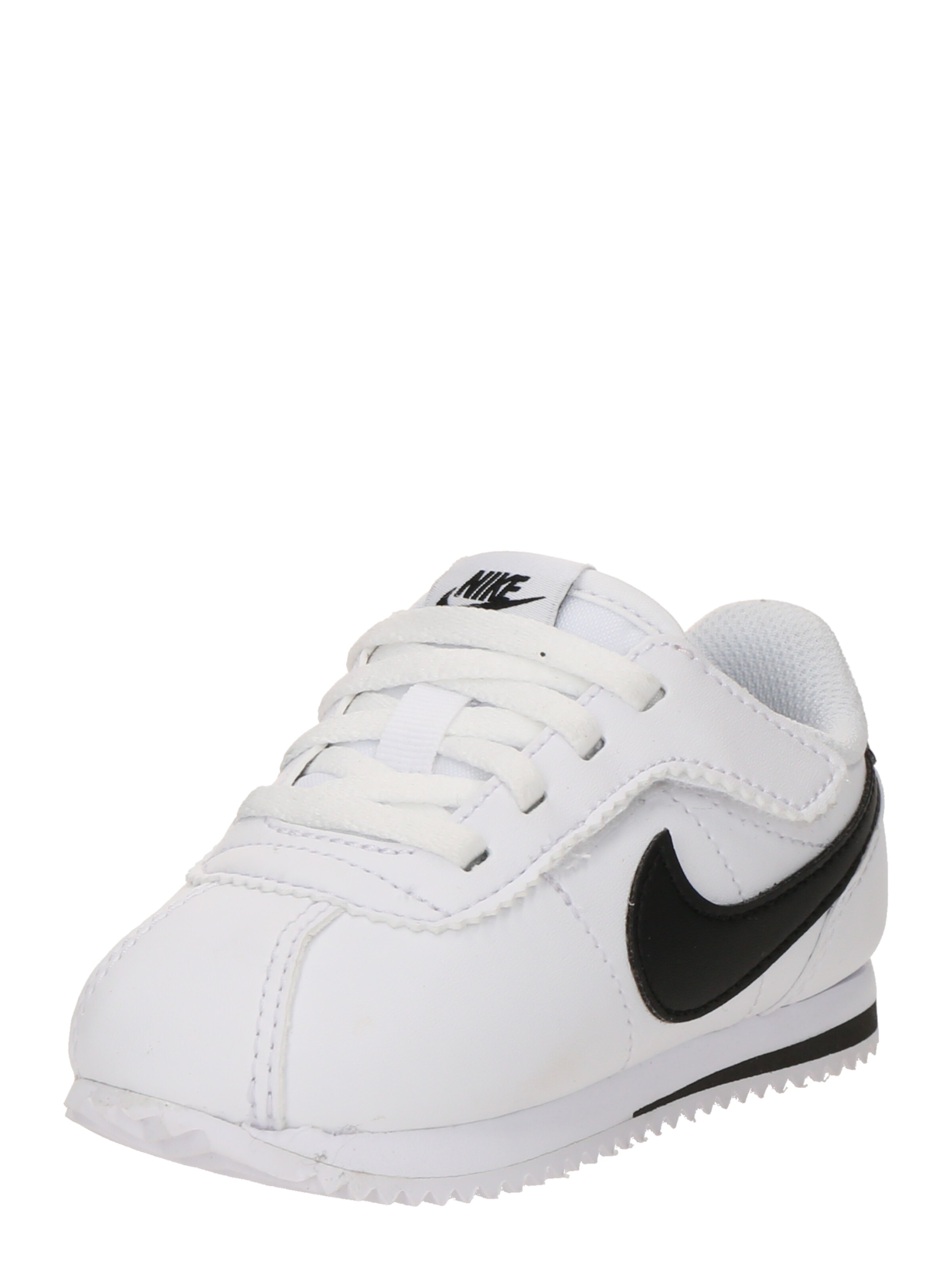 Baskets 'Cortez' Nike Sportswear en blanc : devant