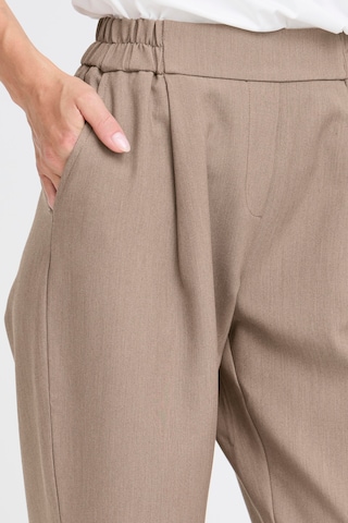 Wide Leg Pantalon à pince 'FRAbigail' Fransa en gris