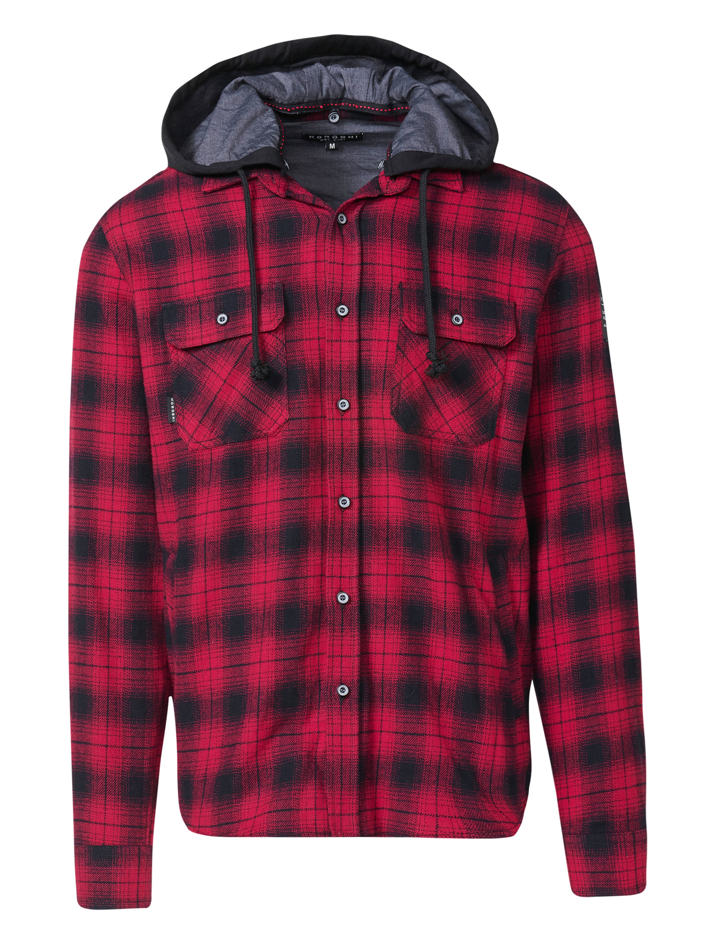 KOROSHI Övergångsjacka i röd: framsida