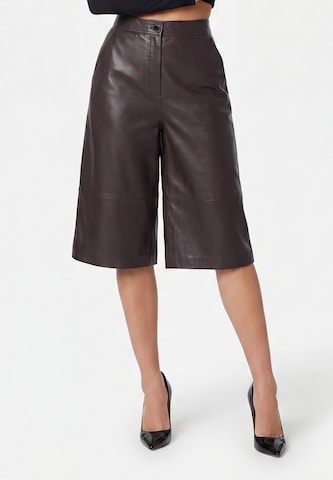 faina - Loosefit Pantalón en marrón: frente