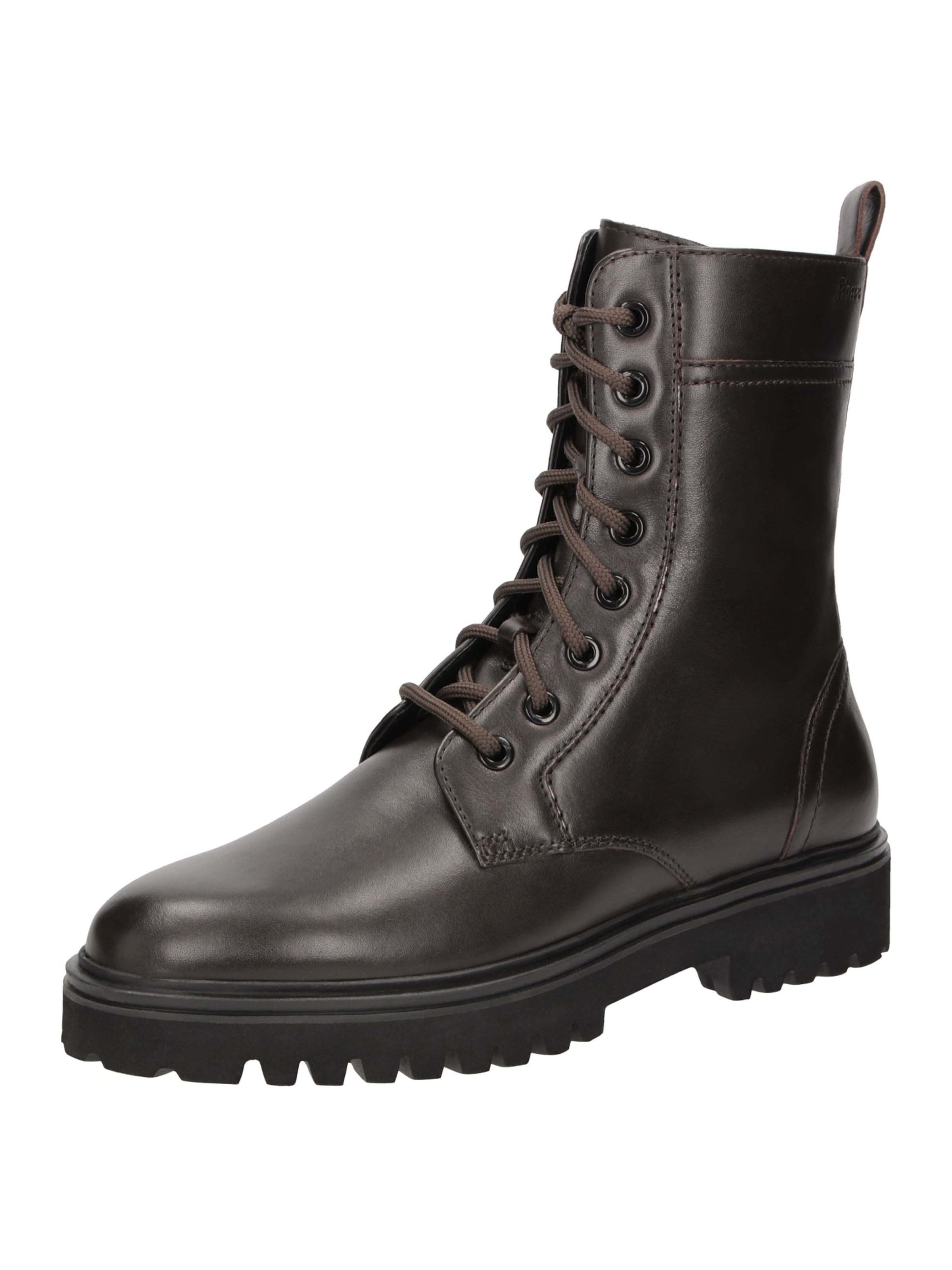 Bottines à lacets 'Amandira-702' SIOUX en marron : devant