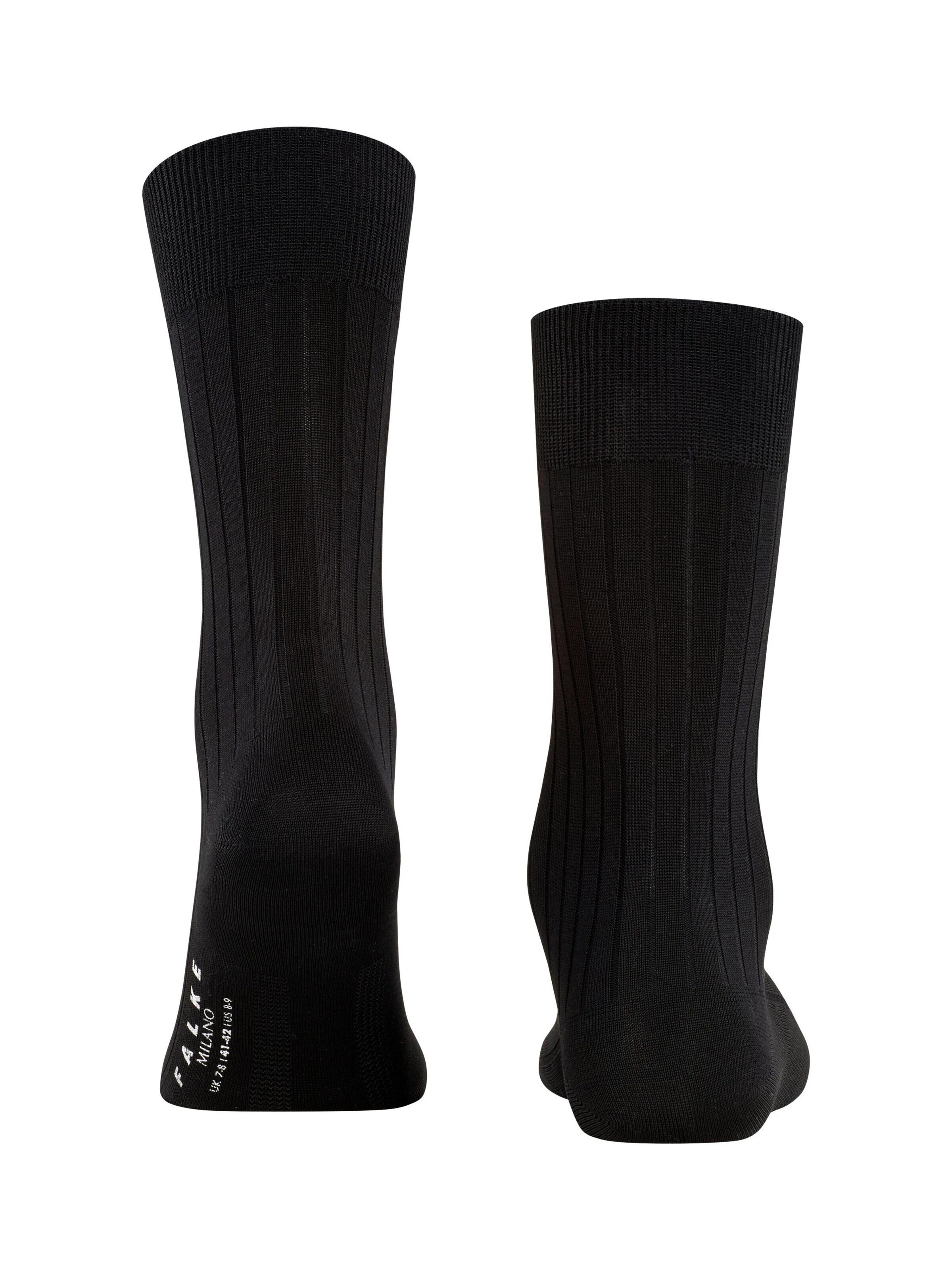 FALKE Socken 'Milano'‌‌‌‌‌‌ in Schwarz