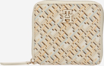 Portamonete di TOMMY HILFIGER in beige: frontale