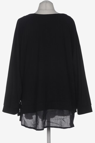 SHEEGO Sweatshirt & Zip-Up Hoodie in 6XL in Black