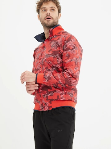 Veste mi-saison 'HEDRO' SCR. en rouge