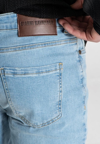 Coupe slim Jean Gianni Kavanagh en bleu