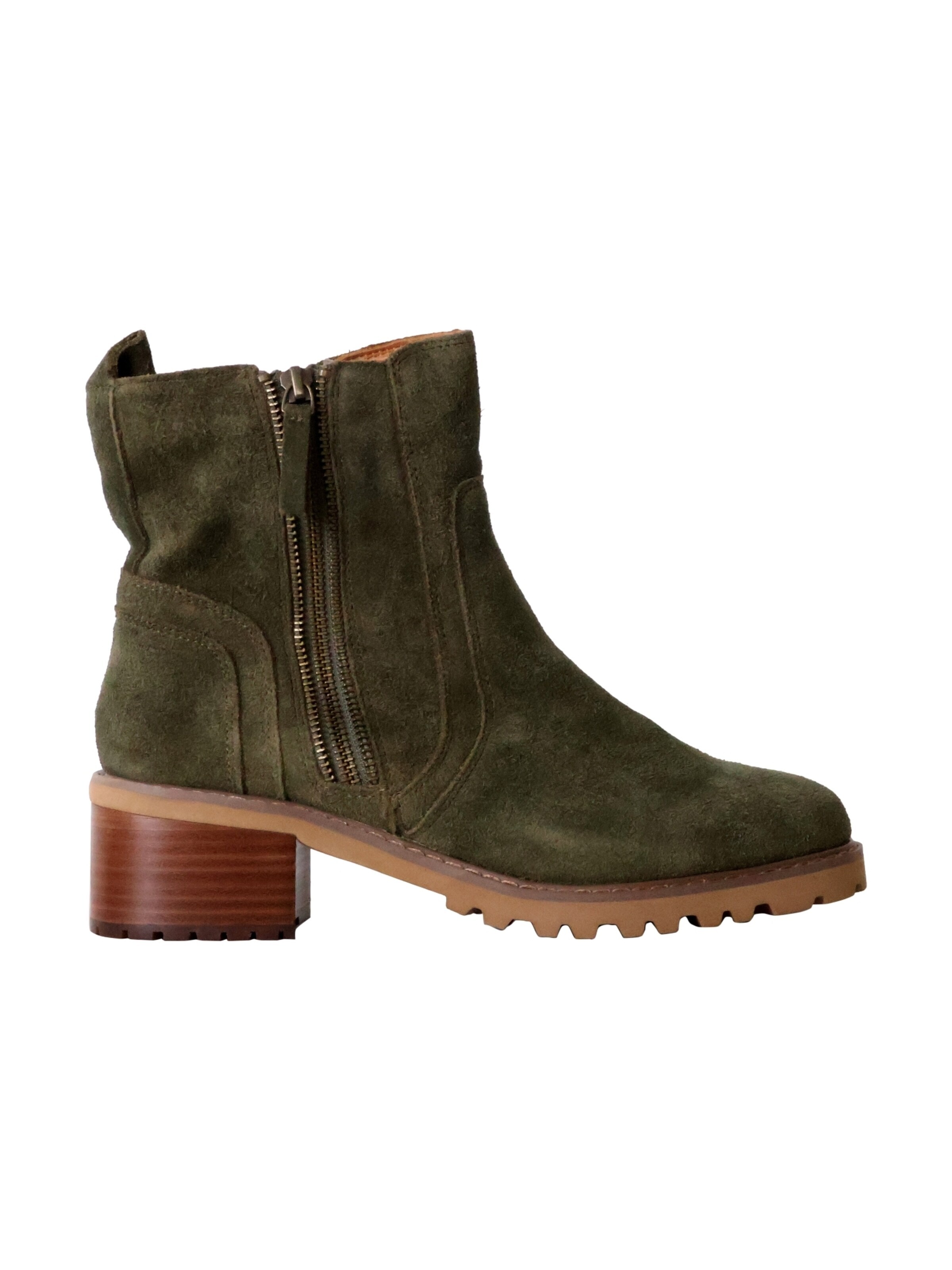 Bottines Emilie Karston en vert