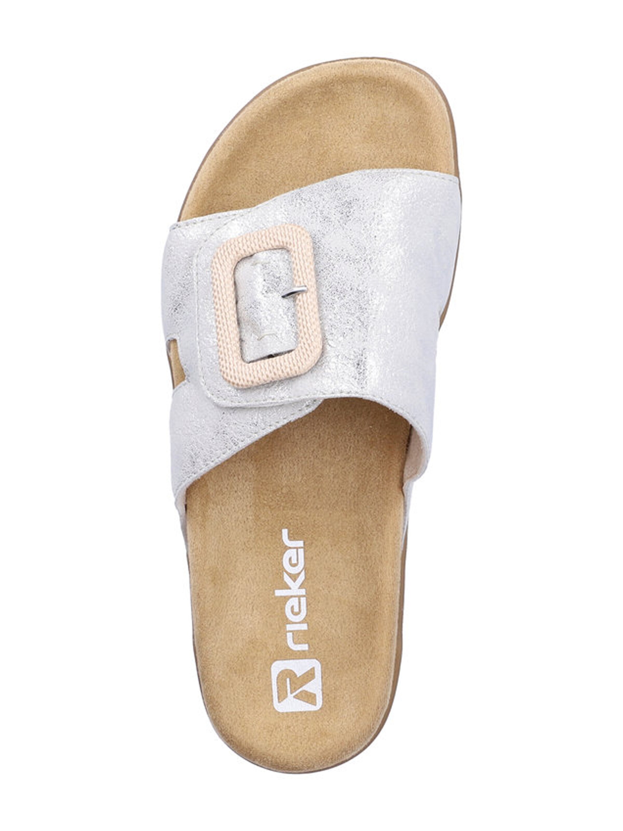 Rieker Pantolette in Silber