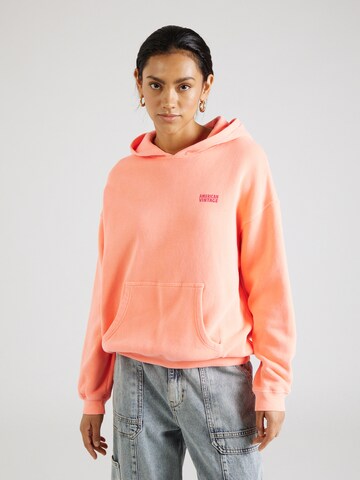 AMERICAN VINTAGE Sweatshirt 'IZUBIRD' in Orange: front