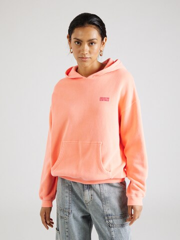 AMERICAN VINTAGE Sweatshirt 'IZUBIRD' in Orange: predná strana