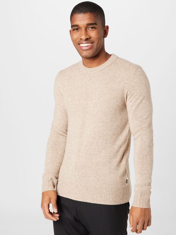 Matinique Sweater 'Blake' in Beige: front