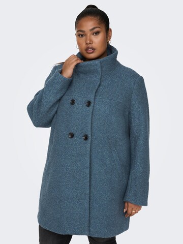 ONLY Carmakoma Between-seasons coat 'Sophia' in Blue