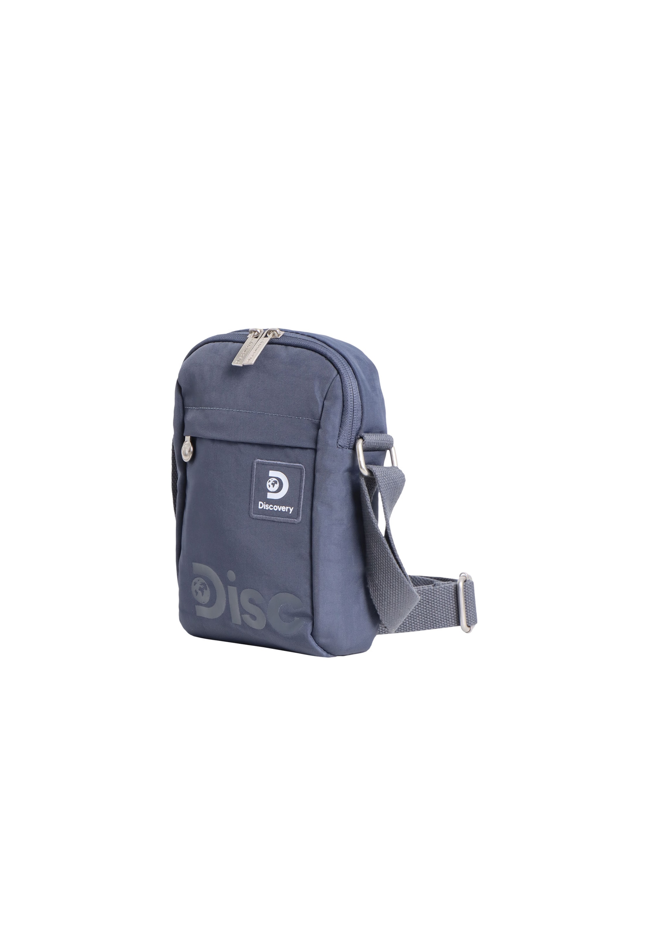 Discovery Schultertasche 'Commuter' in Grau