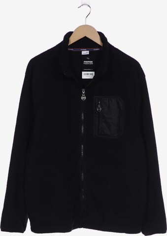 KangaROOS Sweatshirt & Zip-Up Hoodie in L in Black: front
