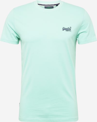 Superdry Shirt in de kleur Mintgroen / Donkergroen, Productweergave