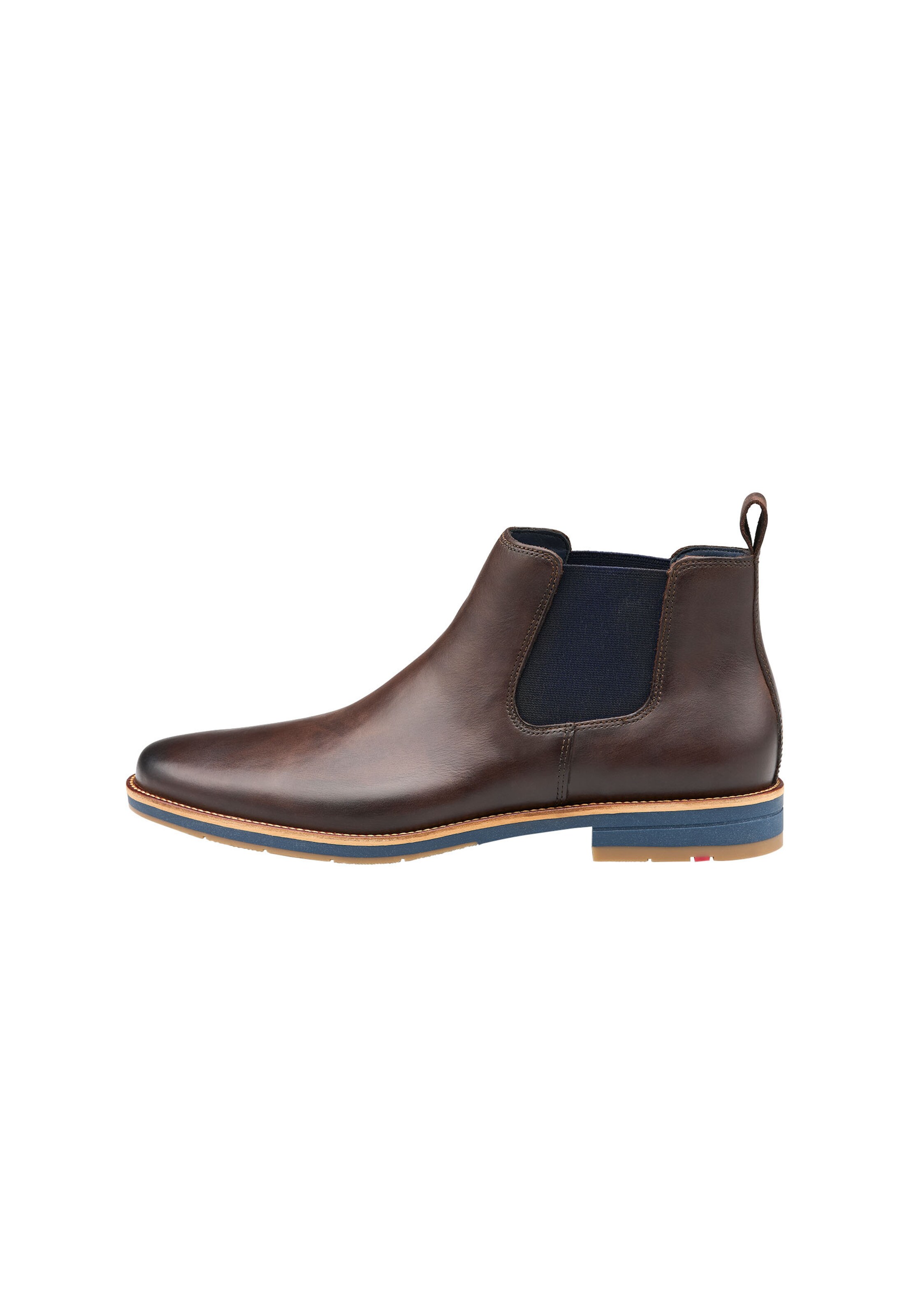 LLOYD Chelsea Boots en brun foncé, Vue avec produit
