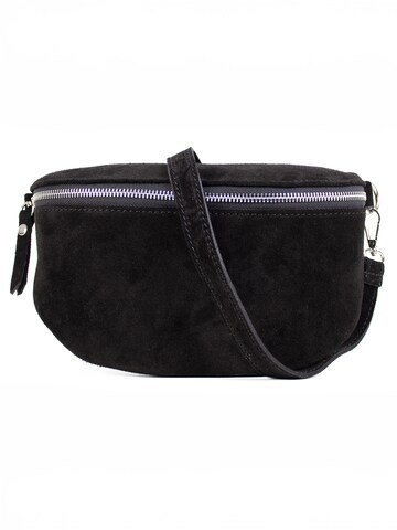 lePelou Gürteltasche 'LIVIA medium' in Schwarz