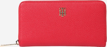 TOMMY HILFIGER Wallet in Red: front