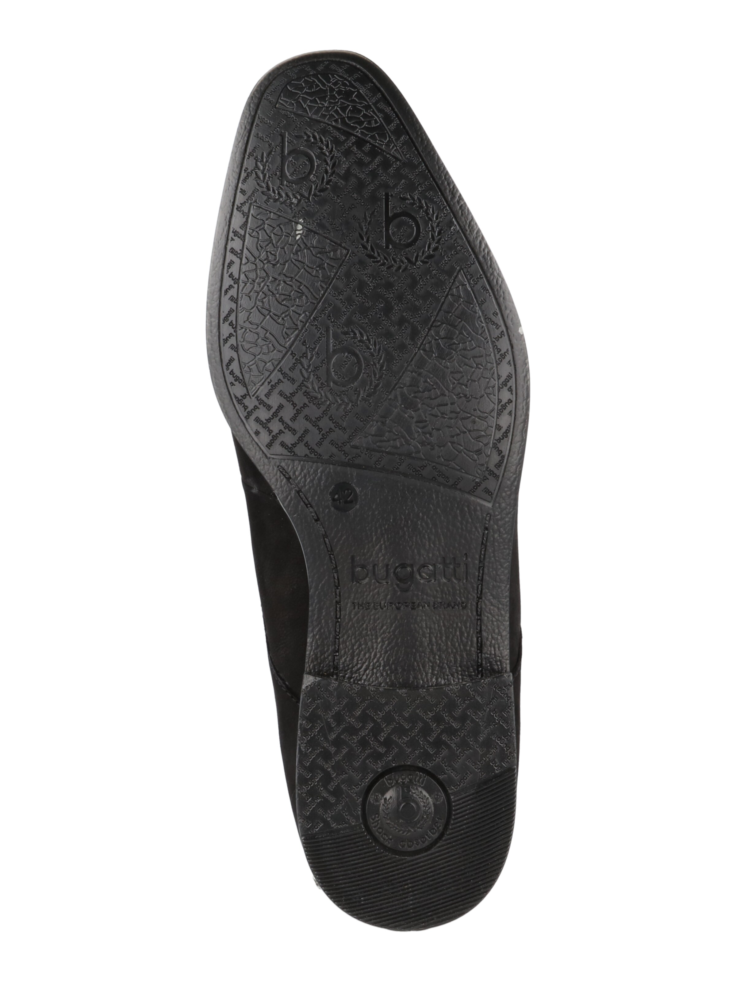 bugatti Veterschoen 'Morino' in Zwart