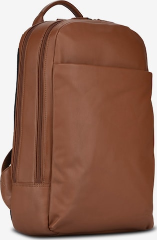 JOST Rucksack 'Tromsoe' in Braun: Vorderseite