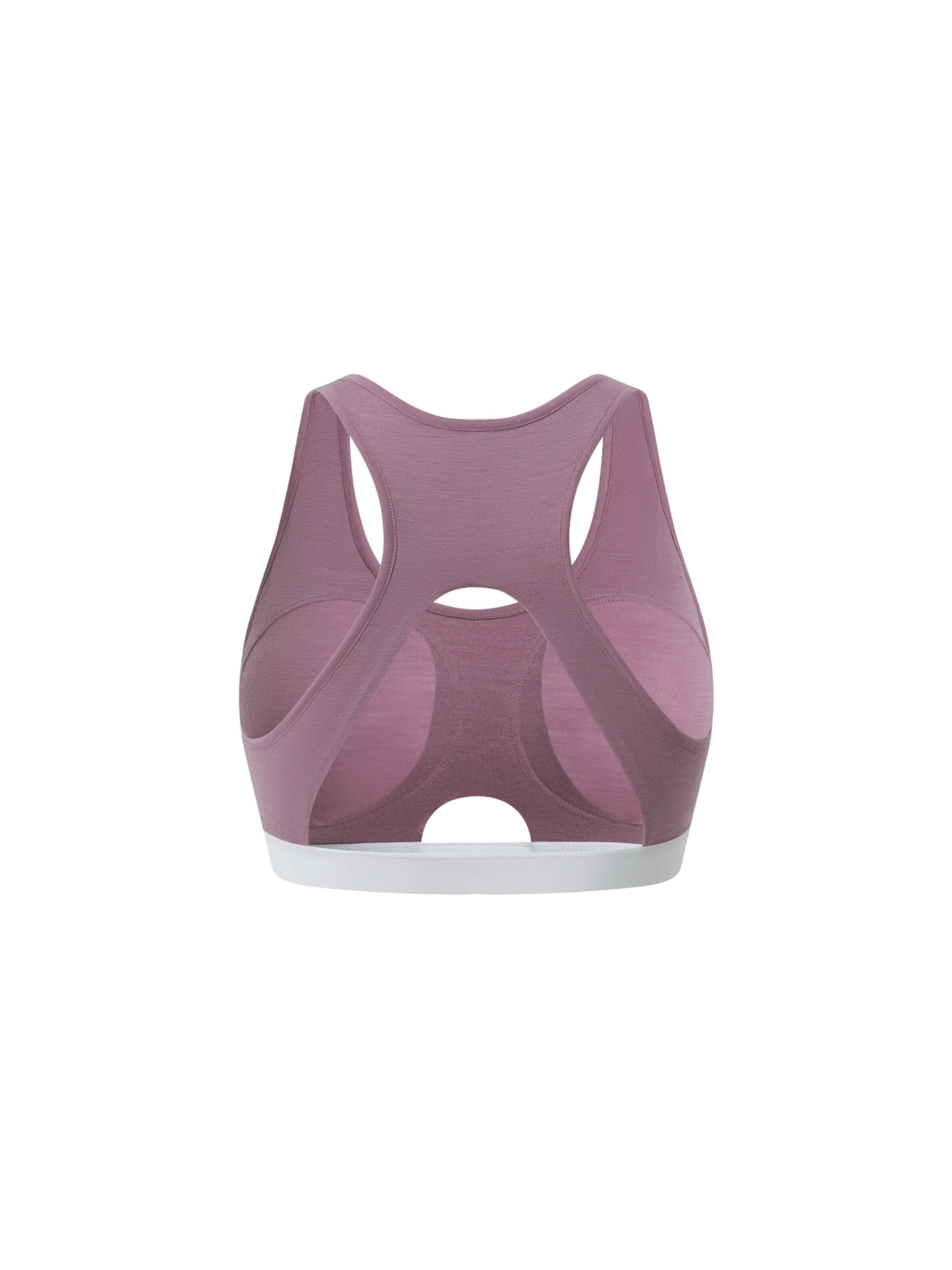 Classique Soutien-gorge de sport 'Merino Wool Sports Bra' Jelenew en rose