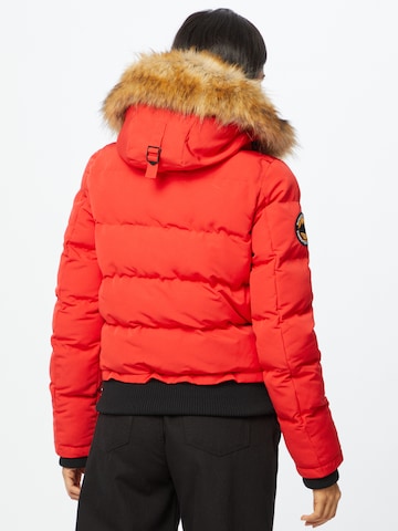 Veste d’hiver 'Everest' Superdry en rouge