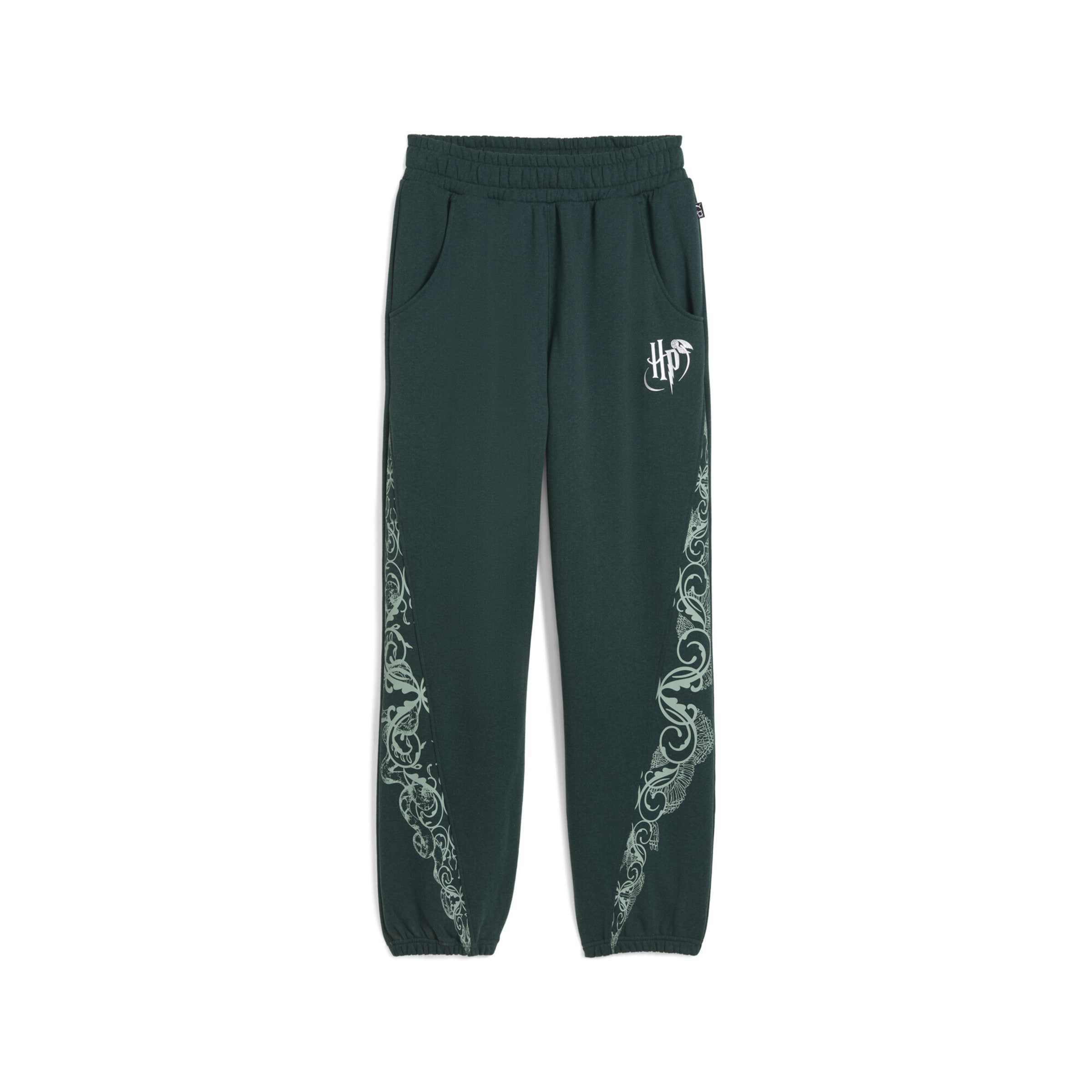 PUMA Sportbroek 'HARRY POTTER™' in de kleur Olijfgroen, Productweergave