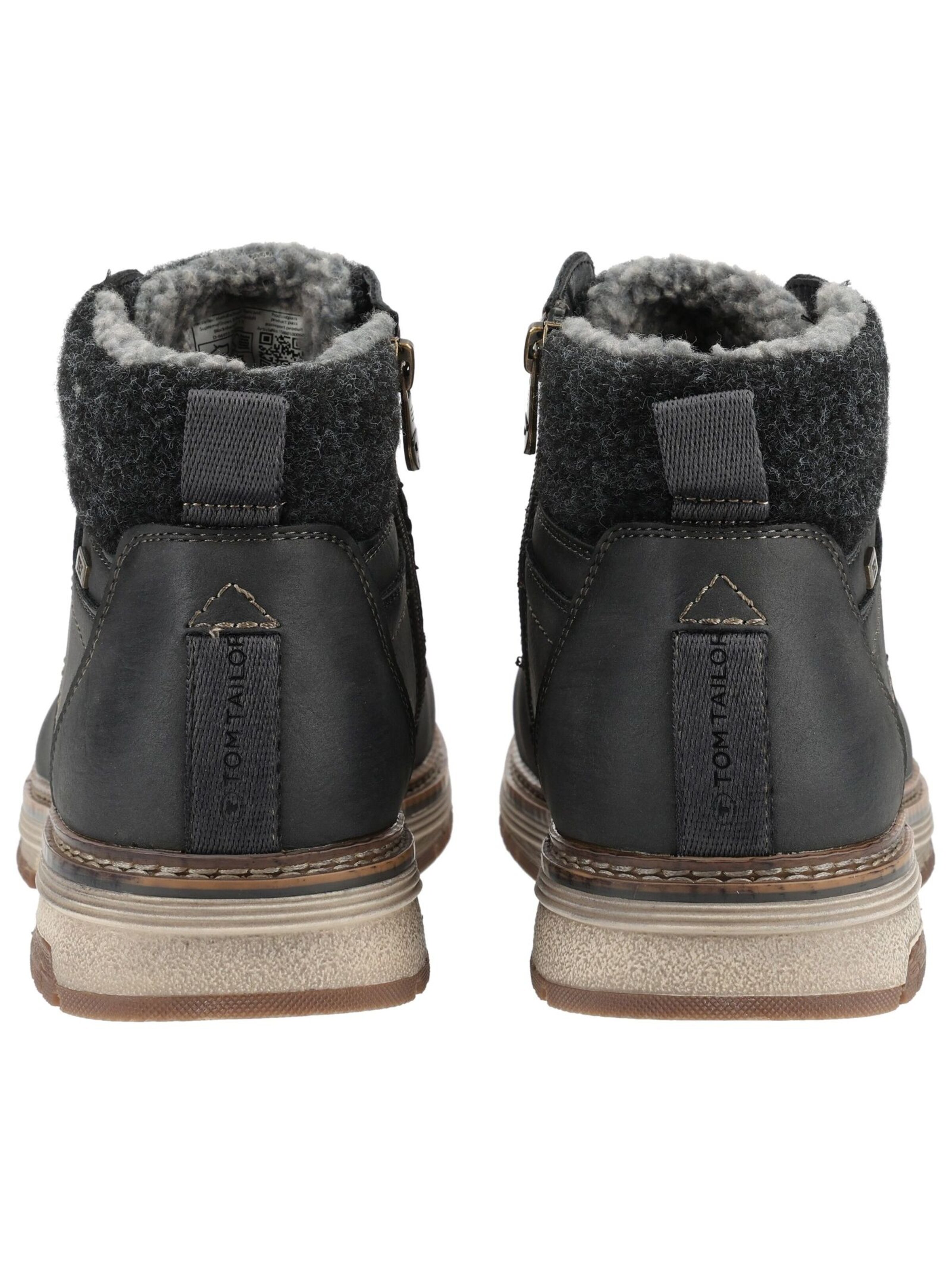 Boots stringati di TOM TAILOR in grigio