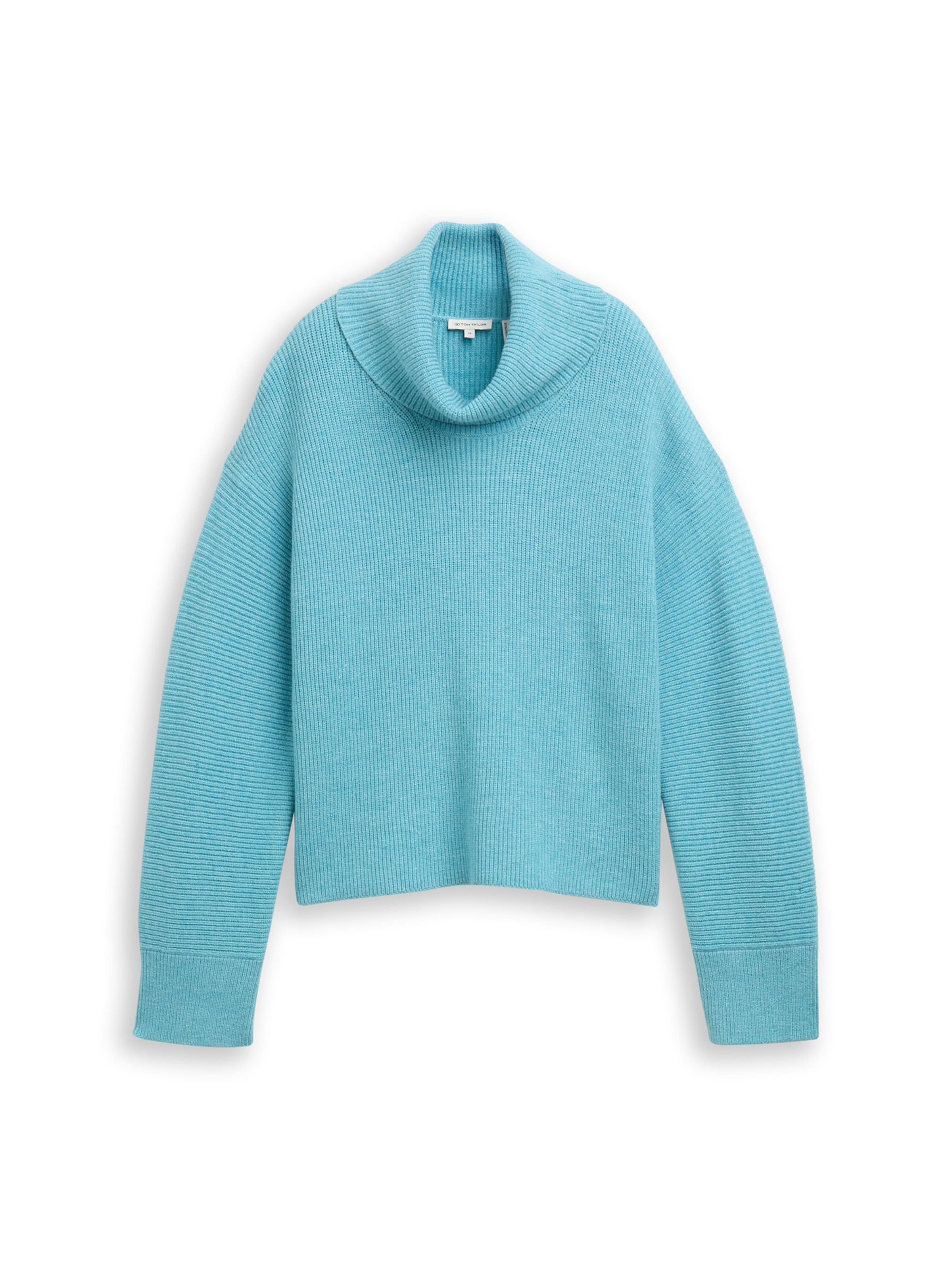 Pull-over TOM TAILOR en bleu : devant