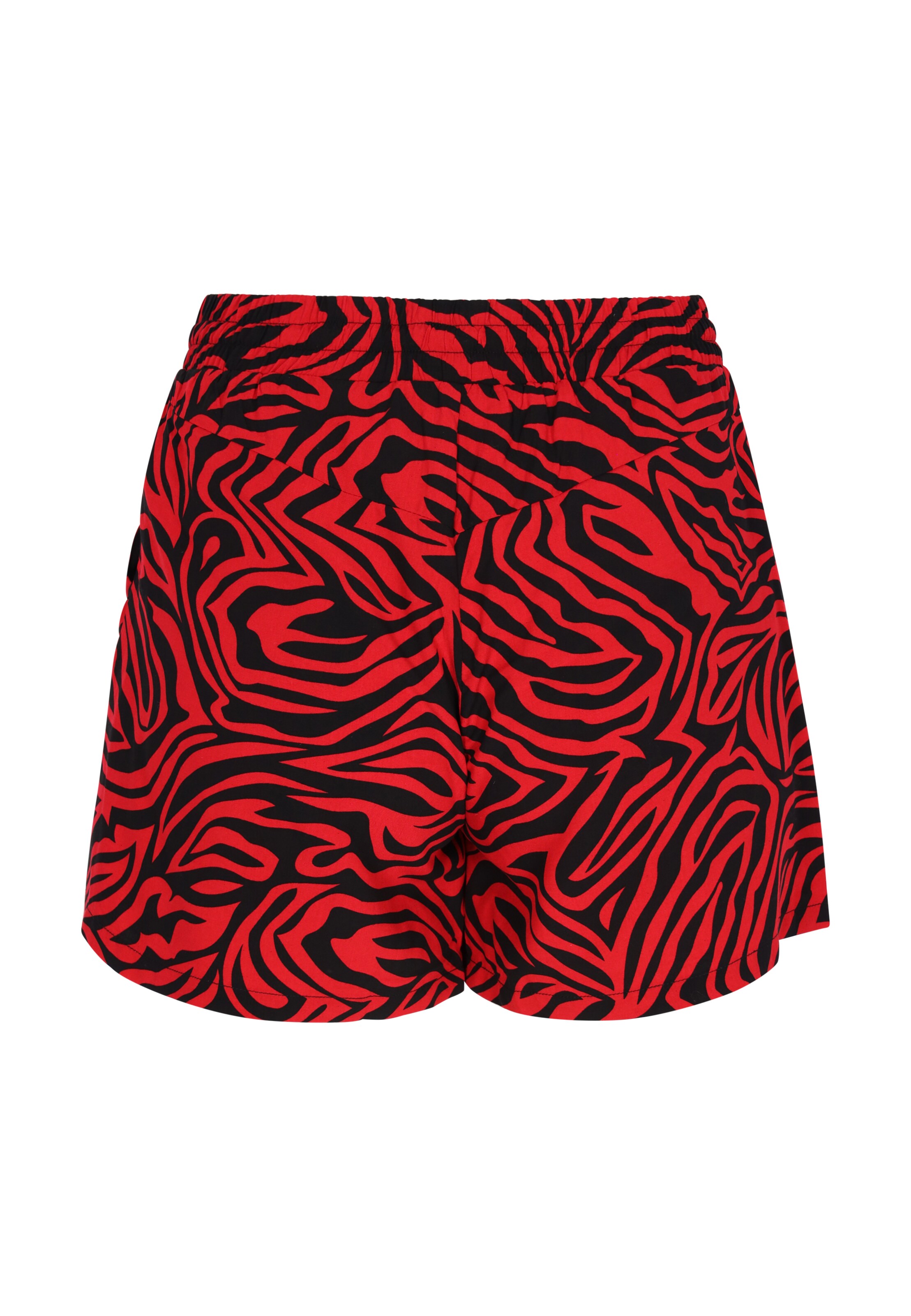 swirly Loosefit Shorts 'Comfy' in Rot