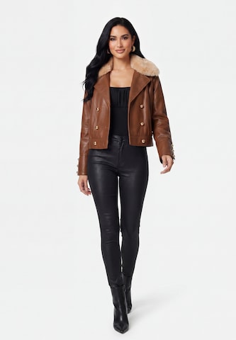 faina Between-season jacket in Brown