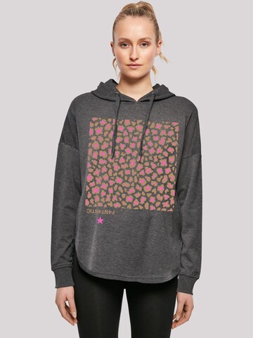 F4NT4STIC Sweatshirt in Grey: front