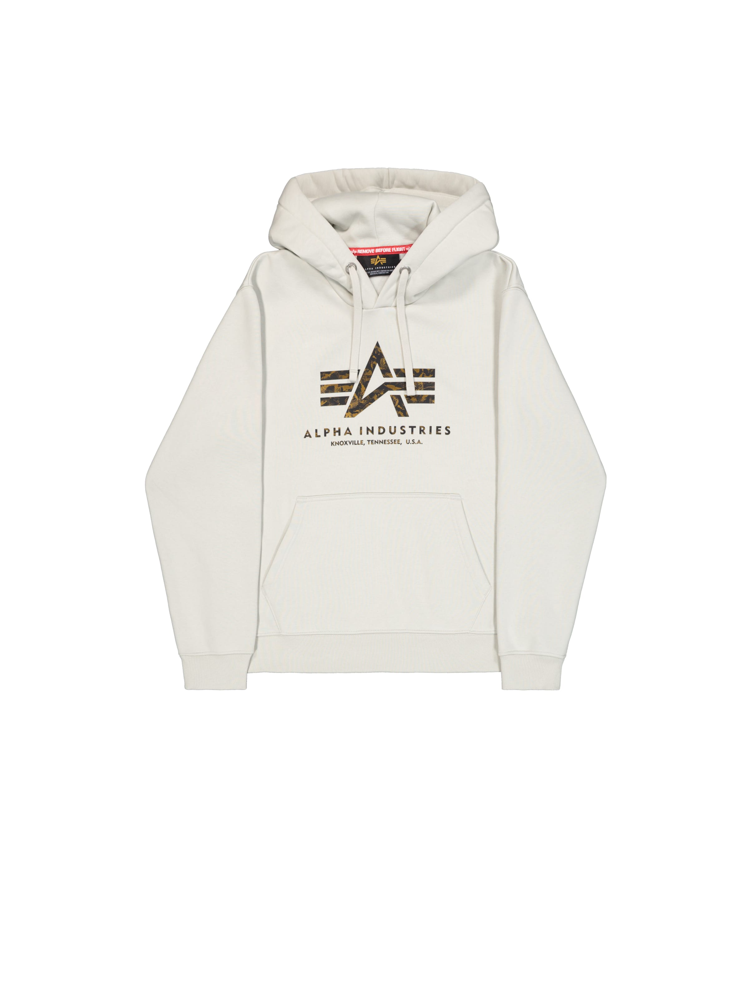 Sweat-shirt ALPHA INDUSTRIES en gris : devant