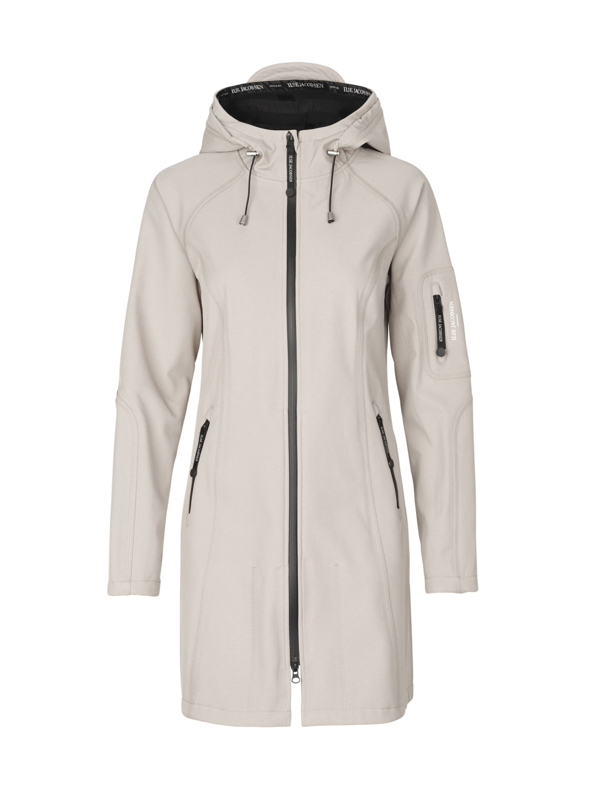 ILSE JACOBSEN Functionele jas in Grijs: voorkant
