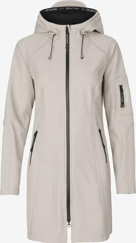 ILSE JACOBSEN Raincoat in Grey: front