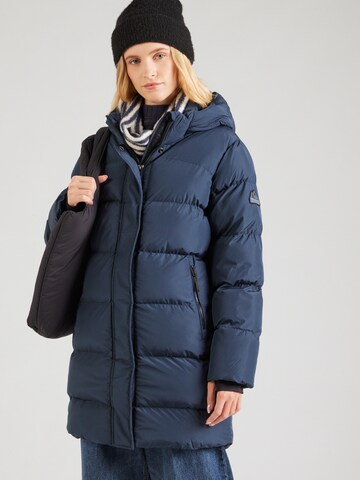 Superdry Winterjas in Blauw: voorkant
