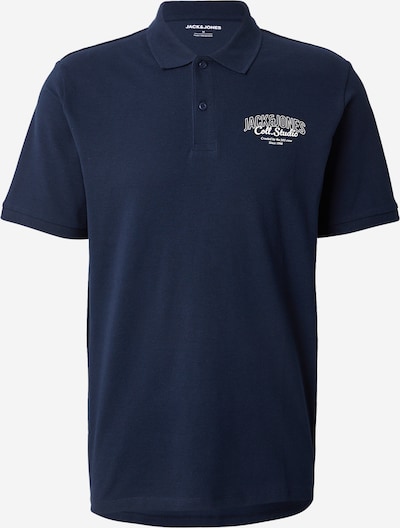JACK & JONES Paita 'JJMAKOTO' värissä yönsininen / valkoinen, Tuotenäkymä
