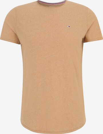 Tommy Jeans Shirt 'JASPE' in Beige: voorkant