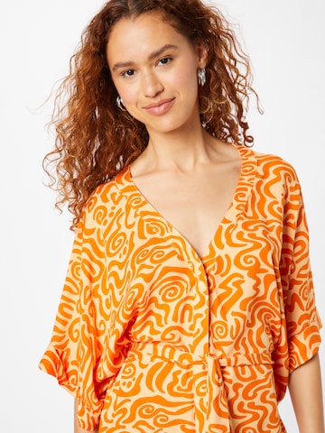 Monki Dress in Orange