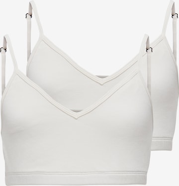 ONLY GIRLS Biustonosz 'KOGLOLA' w kolorze biały: przód