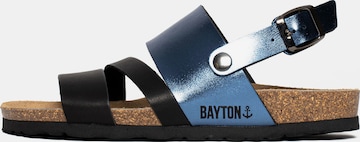 Bayton - Sandalias con hebilla 'Vitoria' en plata: frente