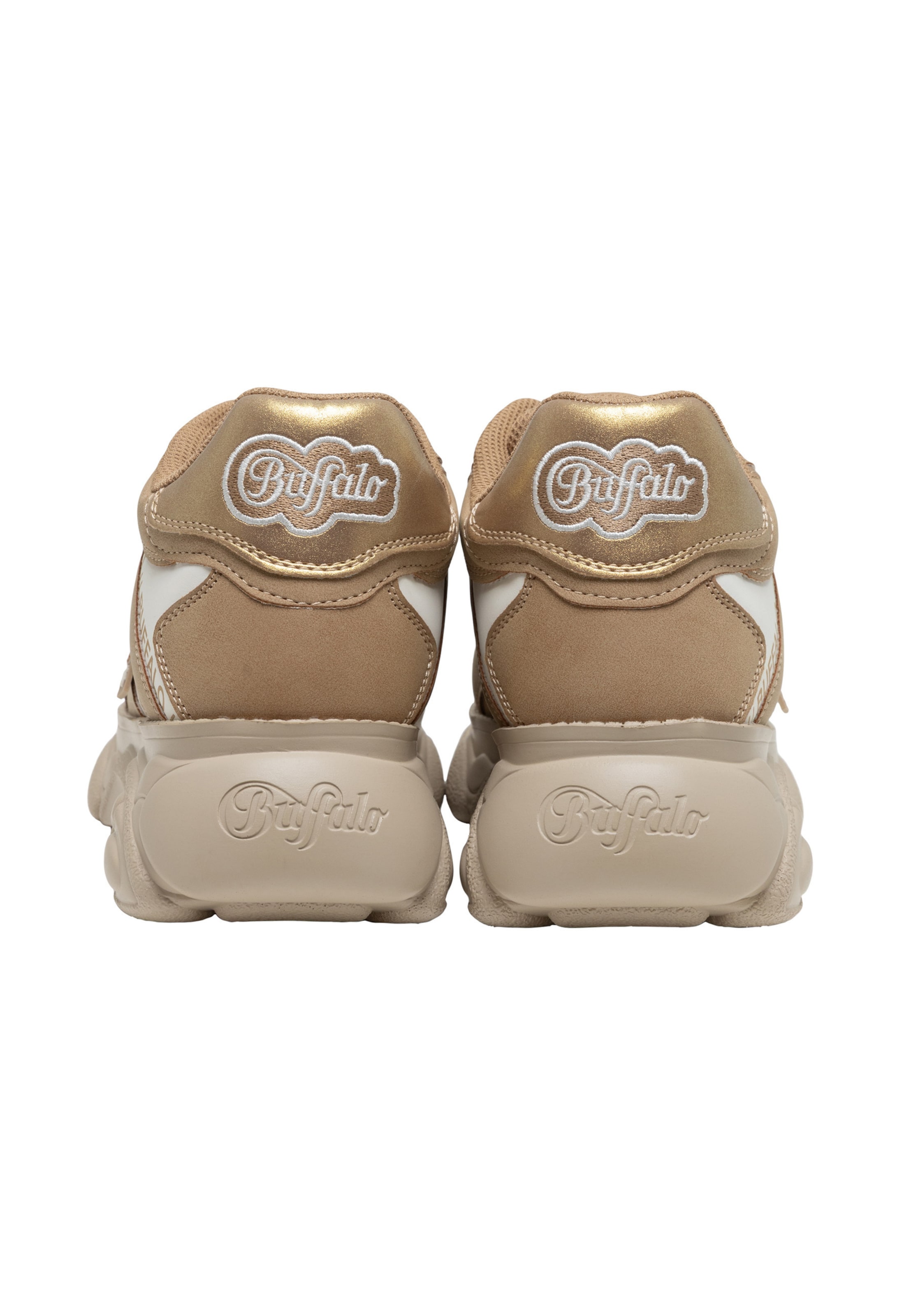 BUFFALO Sneakers laag 'Echo' in Beige